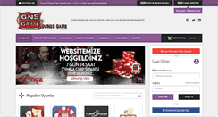 Desktop Screenshot of gunesgame.com